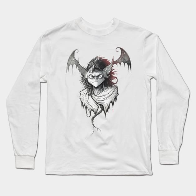 Mystical fantasy character. Long Sleeve T-Shirt by AndreKENO